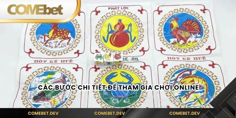 Các bước chi tiết để tham gia chơi online