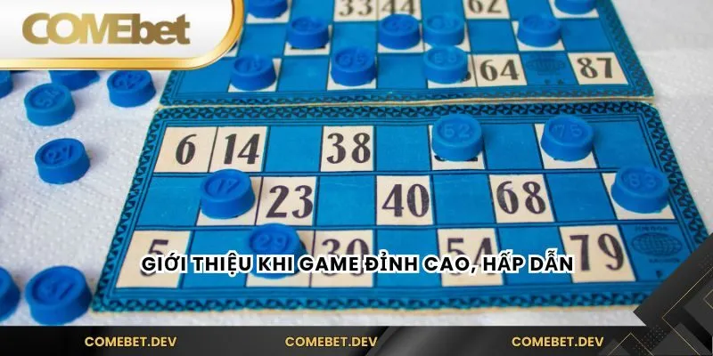 Giới thiệu khi game đỉnh cao, hấp dẫn