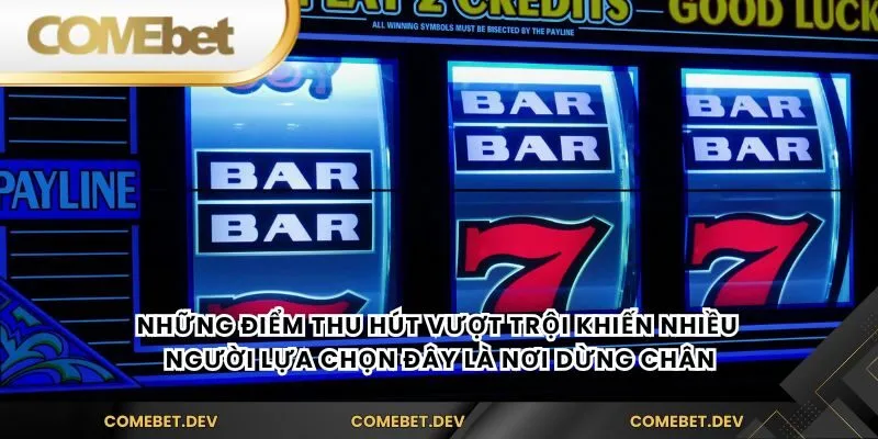 Những điểm thu hút vượt trội khiến nhiều người lựa chọn đây là nơi dừng chân