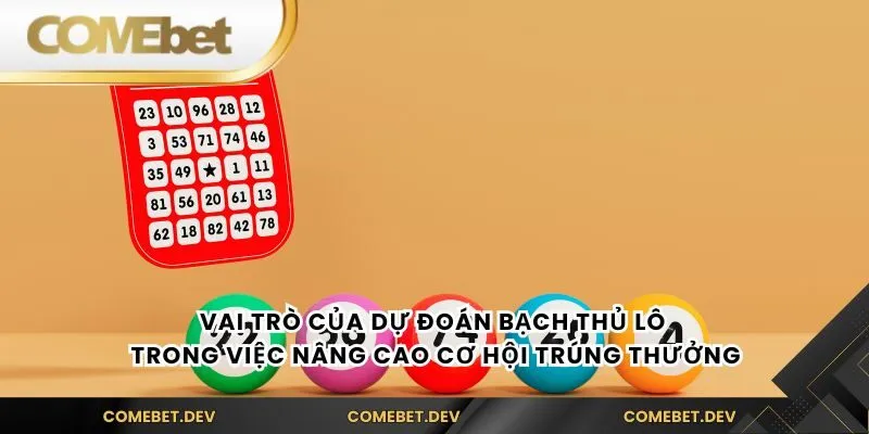 Vai trò của dự đoán bạch thủ lô trong việc nâng cao cơ hội trúng thưởng